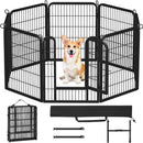 Yaheetech 32" High 8 Panel Dog Playpen for Small/Medium/Large Dogs