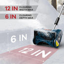 Enhulk 12.2" 20V Cordless Electric Snow Shovel