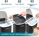 Euhomy Countertop Bullet Ice Maker
