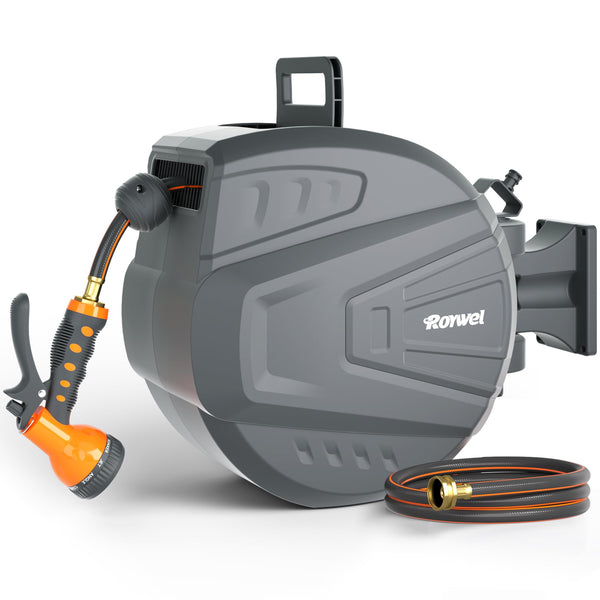 Roywel Retractable Hose Reel 1/2 in x 65ft RY-HR3565 - Refurbished