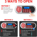 Aprxuvot 1.6 Cuft Small Fireproof Safe Box
