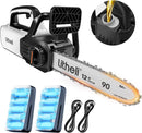 Litheli 12" Brushless Electric Battery Chainsaw