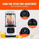VEVOR Professional Commercial Countertop Blender with Shield