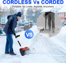 MekiPow 12" 18V Cordless Brushless Snow Shovel *Battery not Included*