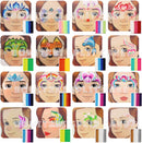 Bowitzki Split Cake Face Paint Kit