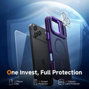 DOMAVER 3 in 1 for iPhone 17 Pro Case with 1x Screen Protector + 1x Camera Cover
