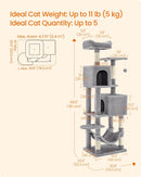 Feandrea Multi-Level Cat Tree Tower