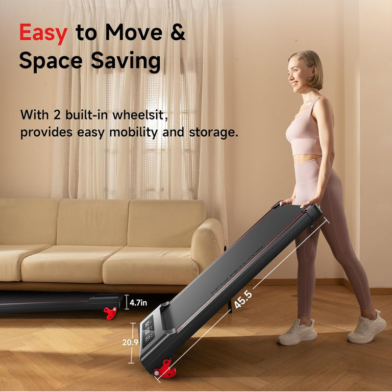 Rhythm Fun Incline Walking Pad Treadmill M4538G Refurbished