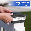 Volisun 4x4 6x6 Solar Post Cap Lights ‎21205ZM - Like New