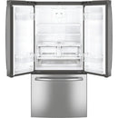 GE 33 inch 25 cu French Door Fridge GNE25DYRKFS - Scratch & Dent