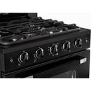  Unique Appliances 30-inch Freestanding Gas Range with Convection Technology UGP-30CR B IMAGE 6