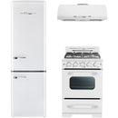 Unique Appliances 24-inch Classic Retro UGP-24CR RH W IMAGE 6