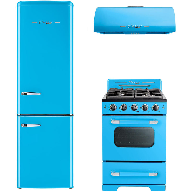 Unique Appliances 24-inch Classic Retro UGP-24CR RH RB IMAGE 6