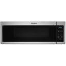 Four à micro-ondes combiné Whirlpool 1,1 pi³ avec hotte intégrée YWML35011KS - Légèrement abîmé