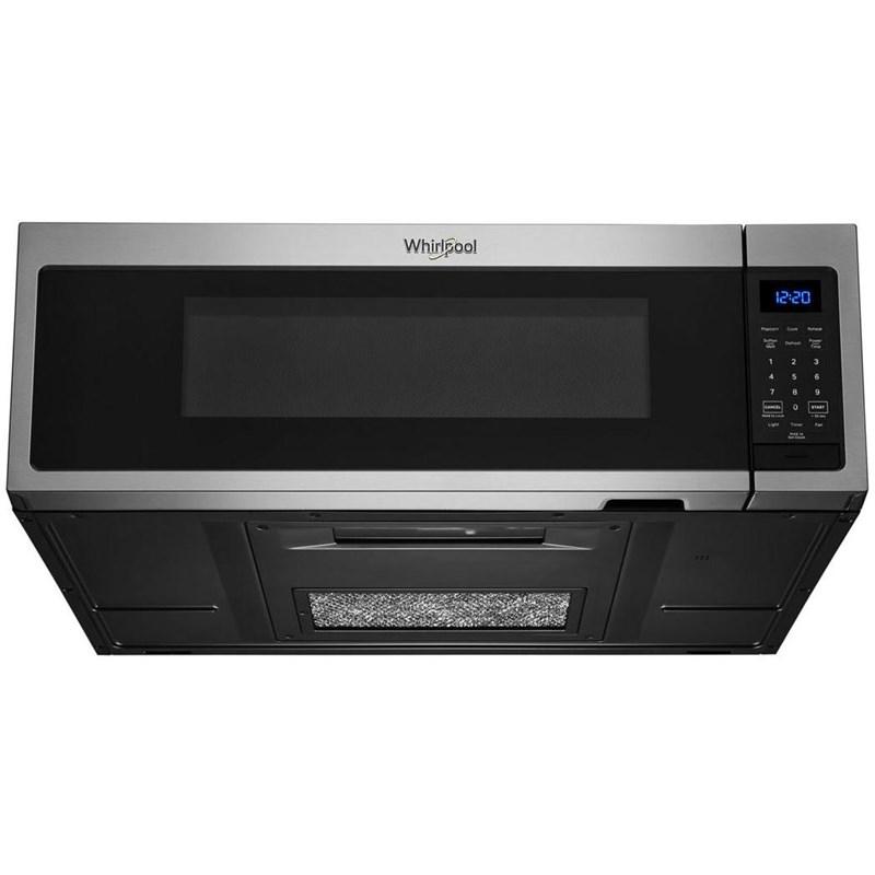 Whirlpool 1.1 cu Over-The-Range Microwave Hood Combination YWML35011KS - Scratch and Dent