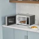 Hamilton Beach 0.7 cu ft Compact Countertop Microwave 700W Stainless Steel