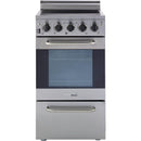 Unique Appliances 20-inch Freestanding Electric Range with Storage Drawer UGP-20V EC S/S IMAGE 1