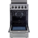 Unique Appliances 20-inch Freestanding Electric Range with Storage Drawer UGP-20V EC S/S IMAGE 3