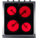 Unique Appliances 20-inch Freestanding Electric Range with Storage Drawer UGP-20V EC S/S IMAGE 5