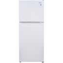 Marathon 24-inch, 12.1 cu.ft. Top Freezer Refrigerator with LED Lighting MFF123W IMAGE 1