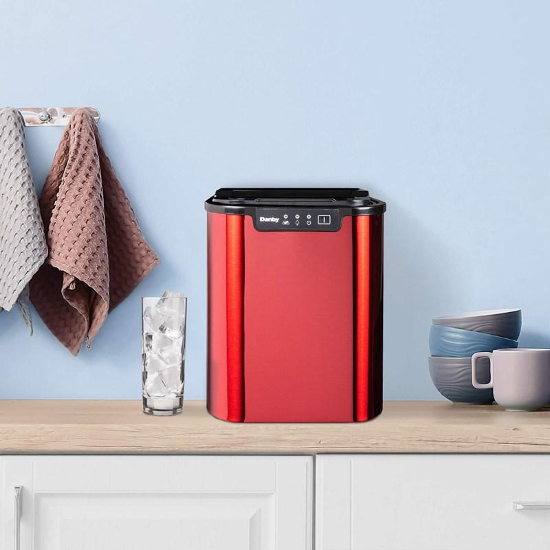 Danby 25 lbs. Countertop Ice Maker DIM2500RDB - Scratch and Dent