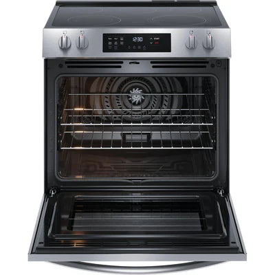 Frigidaire 5.3 cu Slide-In Glass Top Range FCFE308CAS - Refurbished