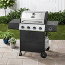 Expert Grill 4 Burner Propane Gas Grill with Side Burner 720-0789GA- Refurbished