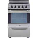Unique Appliances 24-inch Freestanding Electric Range with Storage Drawer UGP-24V EC S/S IMAGE 1