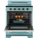 Unique Appliances 30-inch Freestanding Electric Range with Convection Technology UGP-30CR EC T IMAGE 2