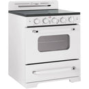 Unique Appliances 30-inch Freestanding Electric Range with Convection Technology UGP-30CR EC W IMAGE 11