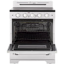 Unique Appliances 30-inch Freestanding Electric Range with Convection Technology UGP-30CR EC W IMAGE 3