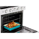 Unique Appliances 30-inch Freestanding Electric Range with Convection Technology UGP-30CR EC W IMAGE 4