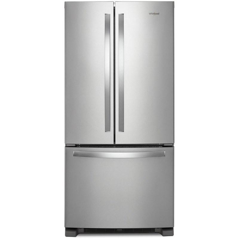 Whirlpool 33 inch 22 cu French Door Fridge WRFF5333PZ - Scratch and Dent