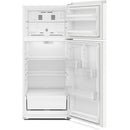 Amana 28 inch 16.4 cu Top Mount Fridge ARTX3028PW - Scratch and Dent