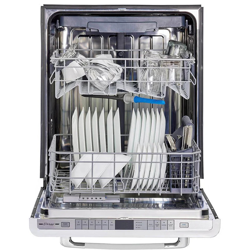 Unique 24" 45 dBA Retro Built-In Dishwasher UGP-24CR DW T - Ocean Mist Turquoise - Scratch and Dent