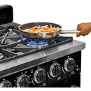 Unique Appliances 36-inch Freestanding Classic Retro Gas Range with Pro Convection UGP-36CR B IMAGE 11