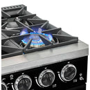 Unique Appliances 36-inch Freestanding Classic Retro Gas Range with Pro Convection UGP-36CR B IMAGE 12