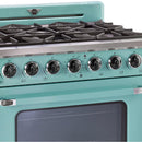 Unique Appliances 36-inch Freestanding Classic Retro Gas Range with Pro Convection UGP-36CR T IMAGE 9