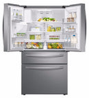 Samsung 36 inch 28 cu Smart French 4-Door Fridge RF28R7201SR/AA - Scratch and Dent