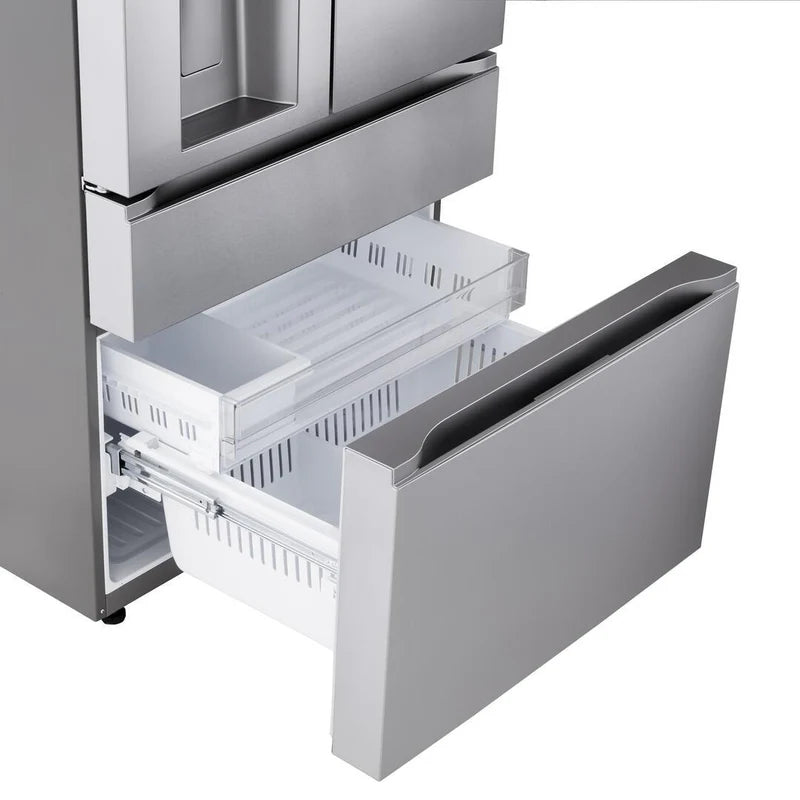 LG 36 inch 29 cu Smart 4-Door French Door Fridge LF29S8330S - Scratch & Dent