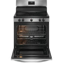 Frigidaire 30" 5.3 cu Glass Top Range FCRE305CBS - Floor Model