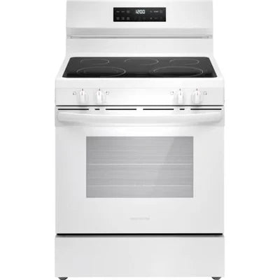 Frigidaire 30-inch Freestanding Electric Range with Even Baking Technology FCRE306CAW - Floor Model
