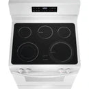 Frigidaire 30-inch Freestanding Electric Range with Even Baking Technology FCRE306CAW - Floor Model
