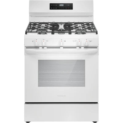 Frigidaire 5 cu Freestanding Gas Range FCRG3062AW - Floor Model