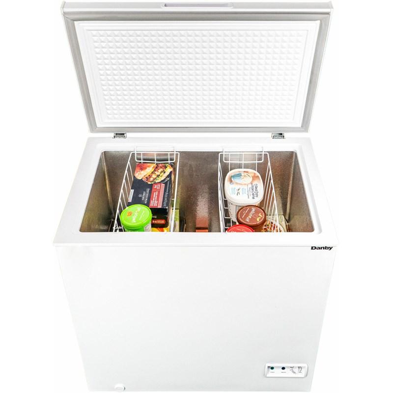Danby 7 cu Convertible Chest Freezer DCF070A5WCDB - Scratch and Dent
