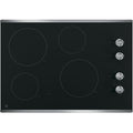  GE 30-inch Built-in Electric Cooktop JP3030SWSS IMAGE 1