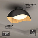 Artika Adara 15 in. LED flush mount light 5 CCT