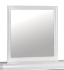Furniture of America 38" Square Louis Philippe Dresser Mirror