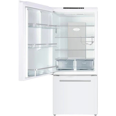 Marathon 30 inch 18 cu Bottom Mount Fridge MFF179WBM-LH - Floor Model