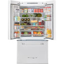  Unique Appliances 21.4 cu. ft. French 3-Door Refrigerator with Automatic Ice Maker UGP-595L W AC IMAGE 2